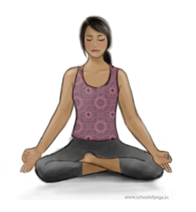 Siddhasana – Enlightened pose – School of Yoga