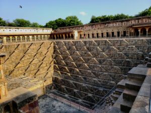 step well at Chand Baori, Abhaneri, Rajasthan