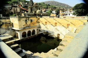 Step well at Panna-Meena ka kund near Jaipur Rajasthan