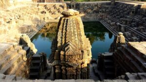 Step well integrated with Temple at Modhera Sun Temple, Gujarat