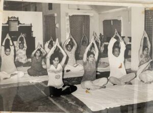 Corporate Yoga class
