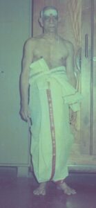 Yogacharya Sundaram in traditional attire