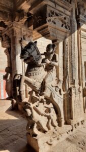 Koshta Vigraha - Temple Art at Avudayar Koil, Tamil Nadu, India