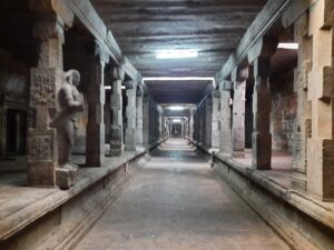 Hindu Temple art at Avudaiyar Koin in Tamil Nadu, India